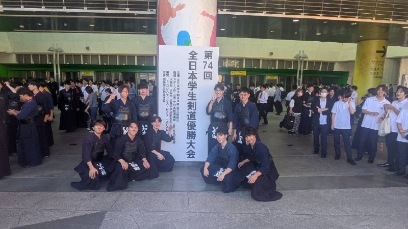 📸 @meidai_kendo ×4本日、10月18日に第74回全日本学生剣道優勝大会が開催されました