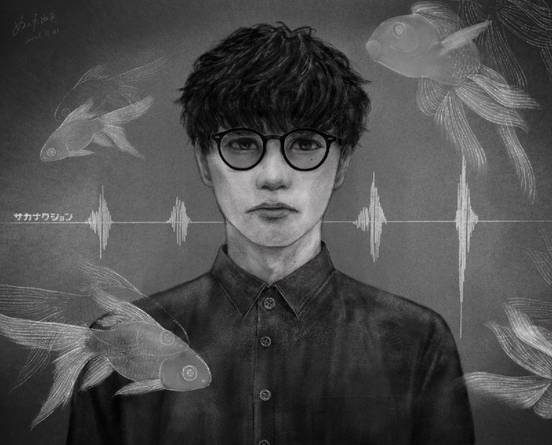 📸 @saga3in描けたー🙌透明と「いらない」をイメージして魚を半透明にしてアウトラインと合わせて一対にしてみました