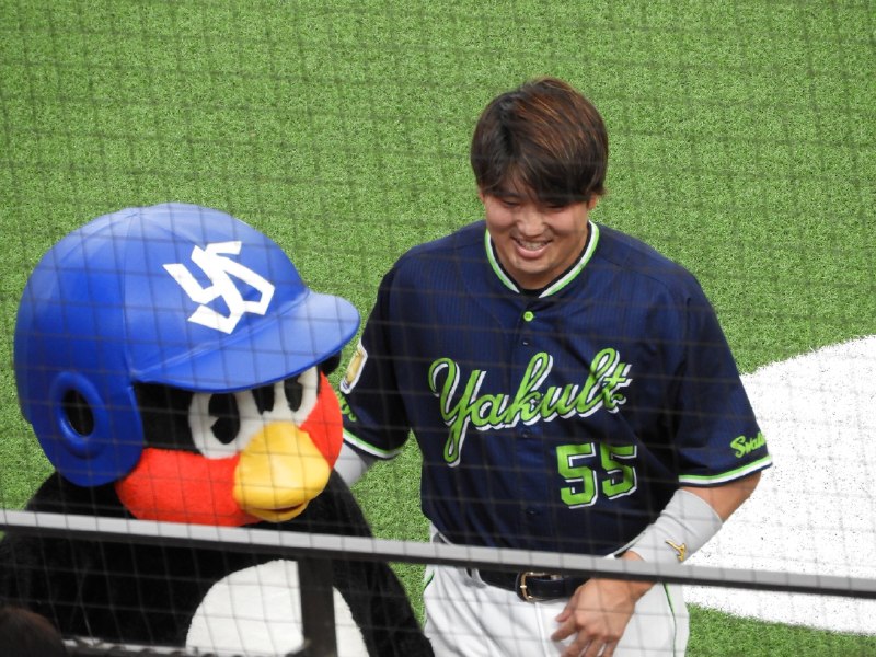📸 @ilovetsubakuroむねくん！いつもおうえんしてるよ📣 選手2023.6.10@ベルーナドーム📸 #村上宗隆原文 #MLB日本選手