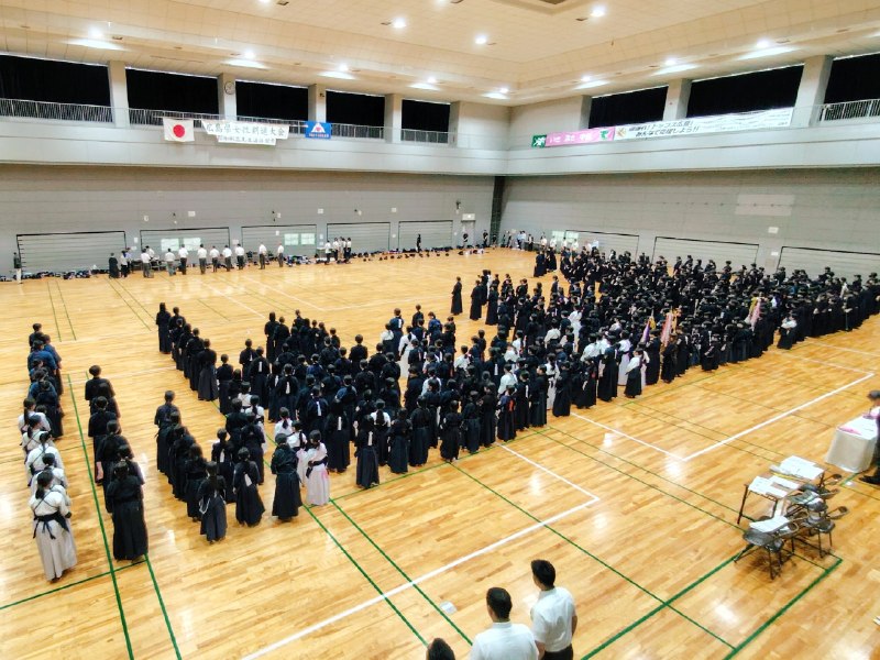 📸 @kurerenseikai ×35月31日(日)広島県女性剣道大会に出場しました