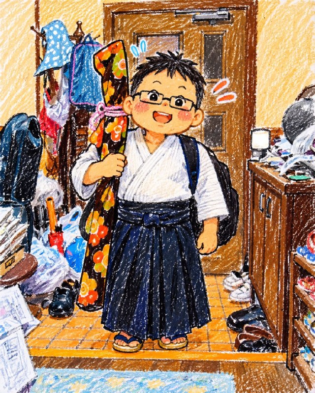📸 @shinji_marosan ×4皆様おはようございます😊昨日(10/14)夜は  出稽古2026年245回目子供たちは11月の試合に向けて組別稽古大人組は基本稽古最後は1本勝負でしたが…惨敗😢学生剣道経験のある三段、四段の先生方にあっさり打たれました😥う〜ん、なかなかうまくできない😭もっと稽古しないとなぁ🤔 #剣道原文 #剣道
