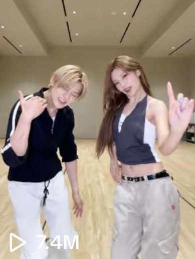 📸 @cryuscent ×2and  Ice Cream challenge gained 7.4M views and 2.3M likes on TikTokEveryone waited for this moment. Our 2YJs, the two best performers of 4th gen. #YEJI #YEONJUN原文 #黄礼志