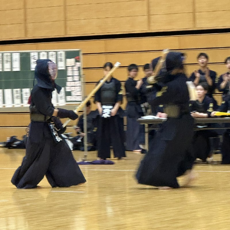 📸 @kazu_okajima ×4剣道！  の個人の部が ゼットエー武道場 で開かれています