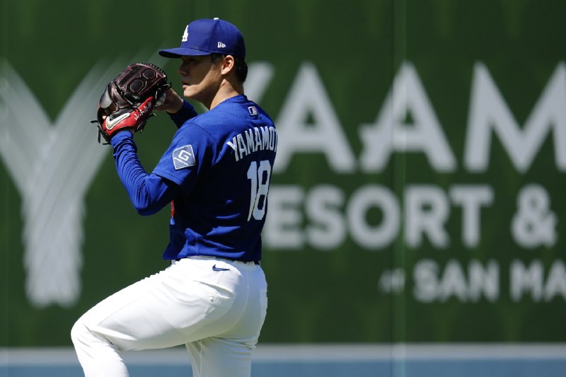 📸 @fullcountmlbc2 ×4投手ブルペンでピッチング⚾️Photo by Takashi Kurosawa #山本由伸 #Dodgers原文 #MLB日本選手📸 @fullcountmlbc2 ×4投手ブルペンでピッチング⚾️Photo by Takashi Kurosawa #山本由伸 #Dodgers原文 #MLB日本選手