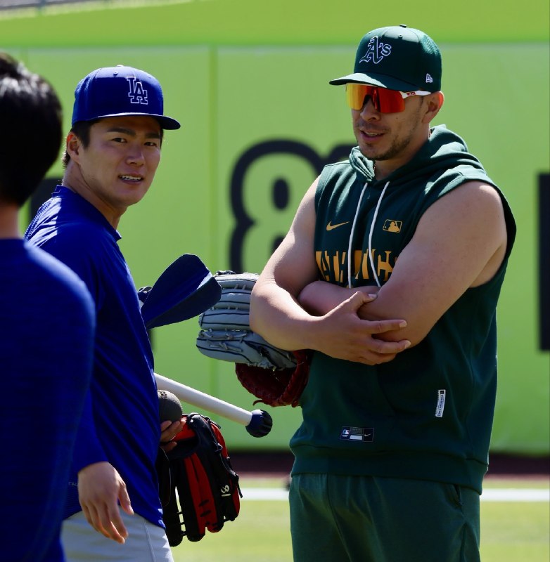 📸 @hochi_MLB ×2別角度からも📸 #山本由伸 #Dodgers #Athletics #Bs2026原文 #MLB日本選手📸 @hochi_MLB ×2別角度からも📸 #山本由伸 #Dodgers #Athletics #Bs2026原文 #MLB日本選手