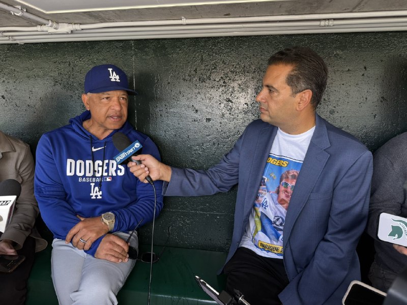 📸 @MasayaKotani選手⚾️デーブ・ロバーツ監督🎙️「今日は少しボール球を追いかけすぎていた