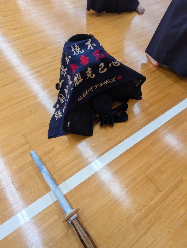 📸 @Nabo_fellows ×3稽古から帰ってきたよぉ〜😊週３回稽古ちゃんとしました👍来週の試合に、Lock-On ❗️ #剣道原文 #剣道