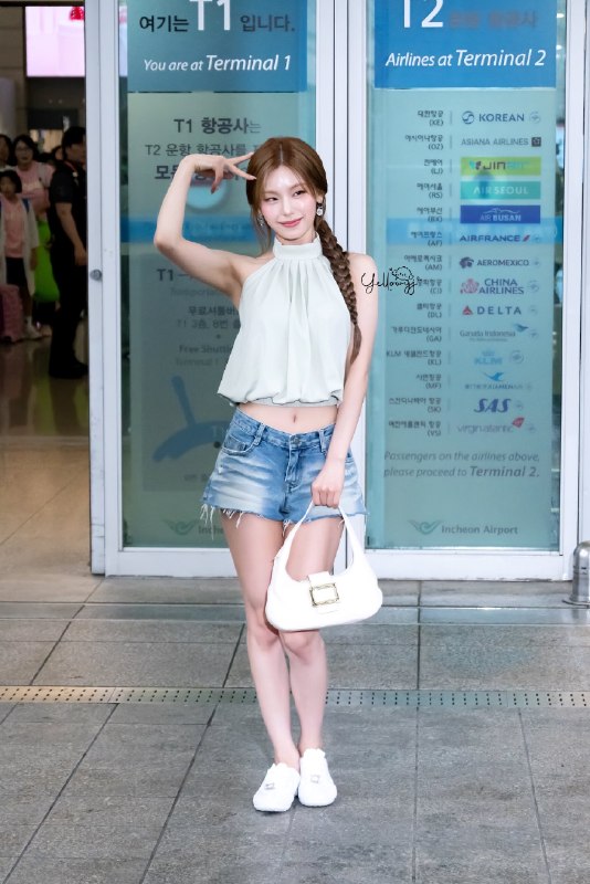 📸 @Yellow_yj0526 ×2260720 ICN 출국    @ITZYofficial #ITZY #있지 #YEJI #예지 #イェジ原文 #黄礼志