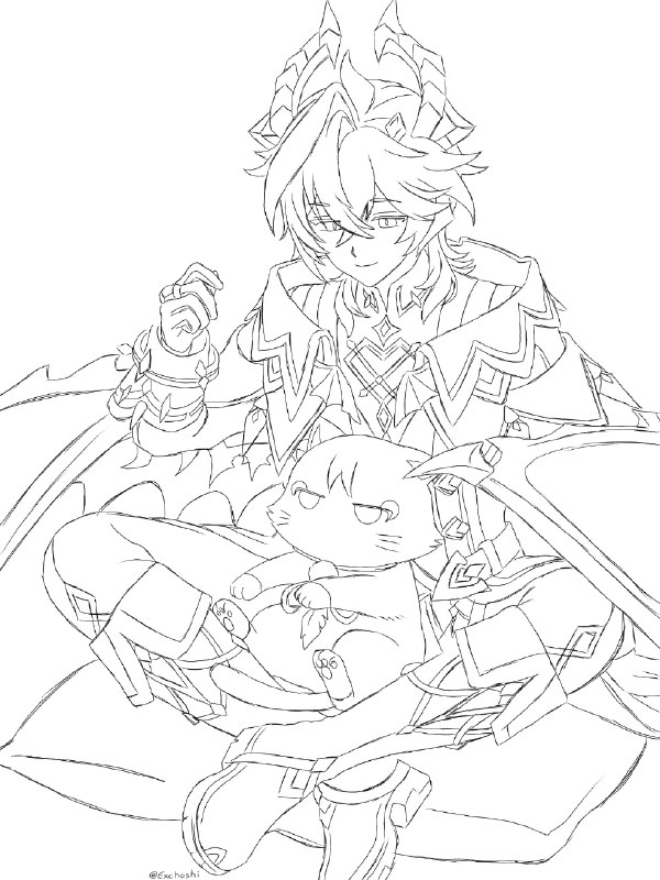 📸 @Exchoshi ×3Which should I finish first? #GenshinImpact #Durin #Kazuha #Venti原文 #中村一葉